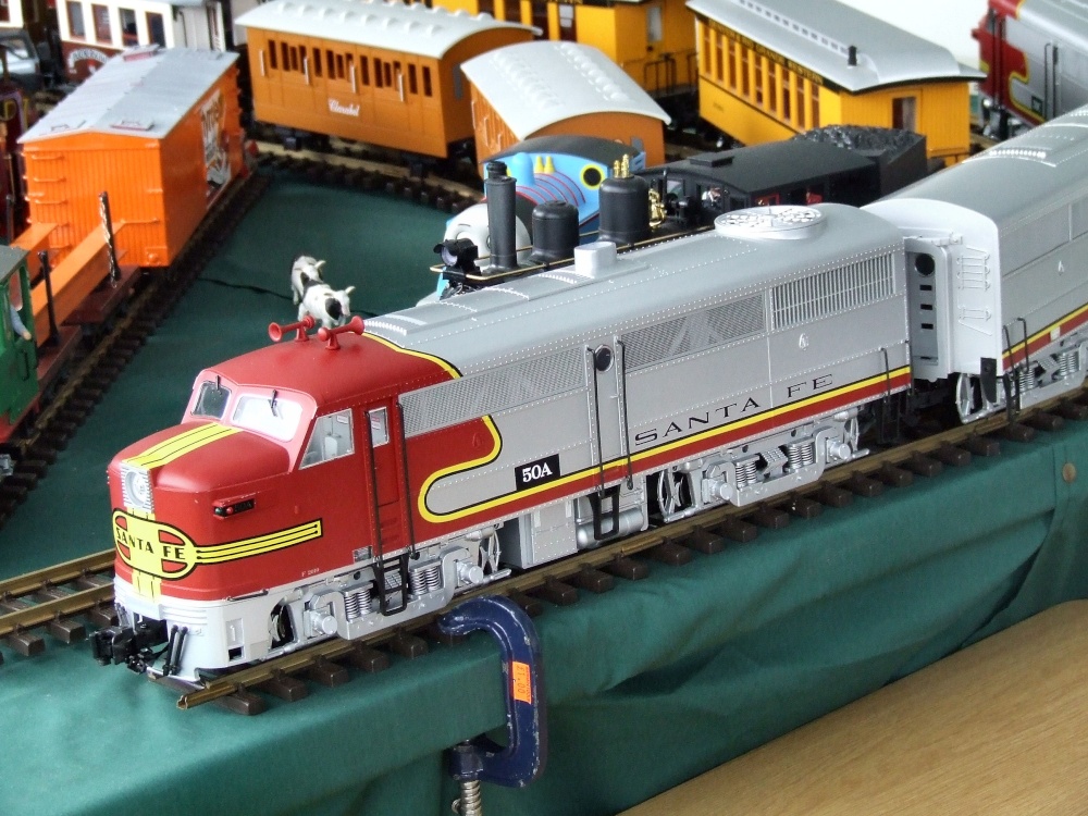 A nice model train