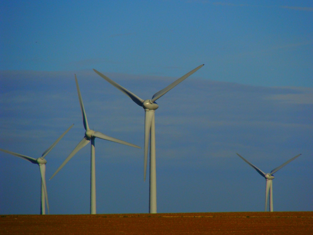 Photograph of Wind Turbines in Burton Latimer