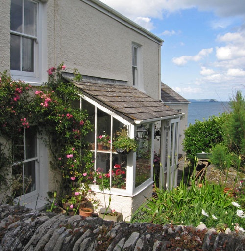 Cottage Garden in Portscartho, Cornwall