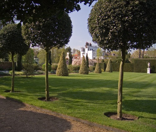 The garden at Fenton House, Hampstead