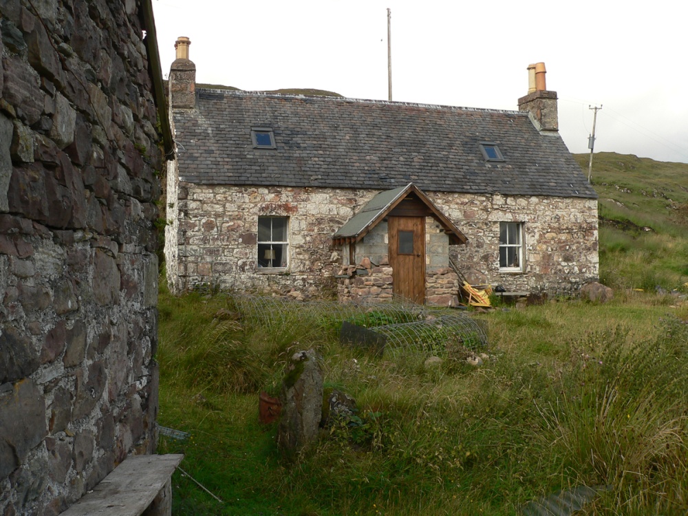 Photograph of Old Stalkers Lodge at Airigh Drishaig