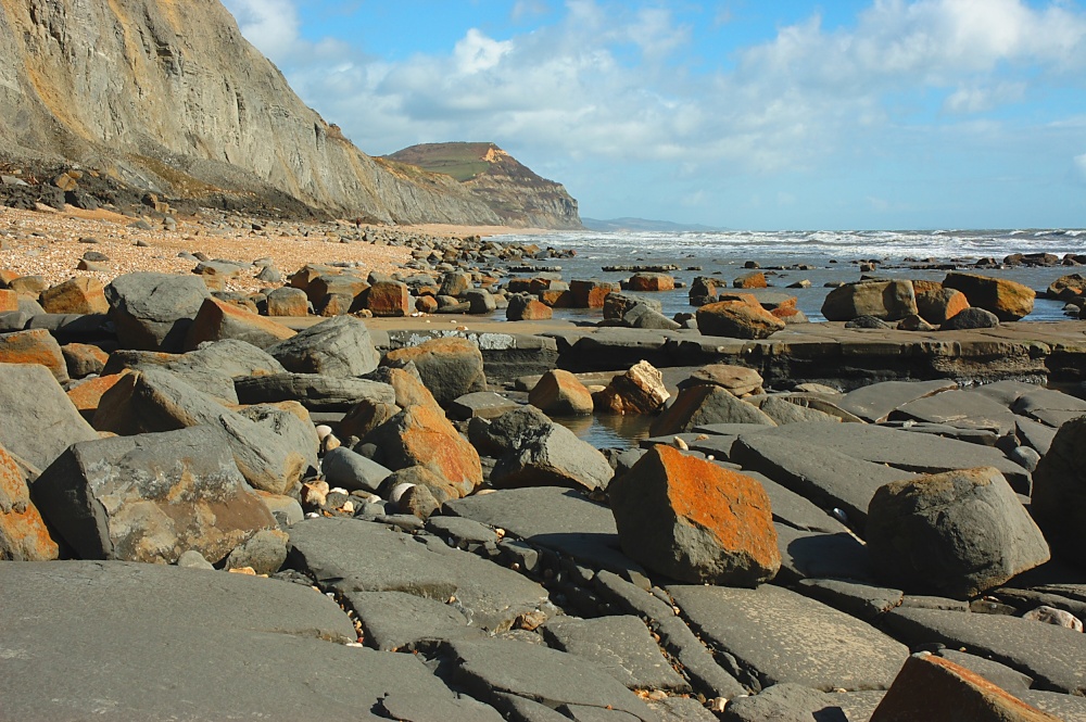 Charmouth at Low Tide