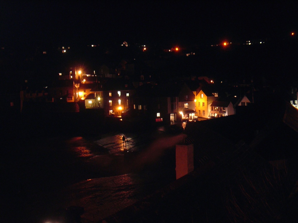 The harbour at night