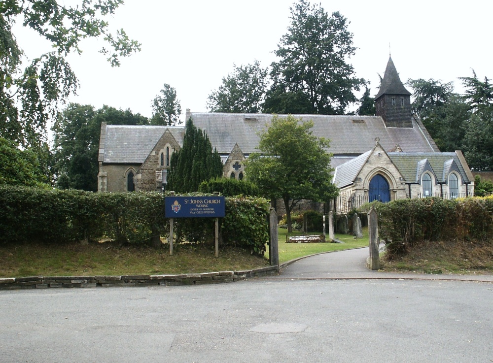 Church of St. John the Baptist, St. Johns. Woking, Surrey