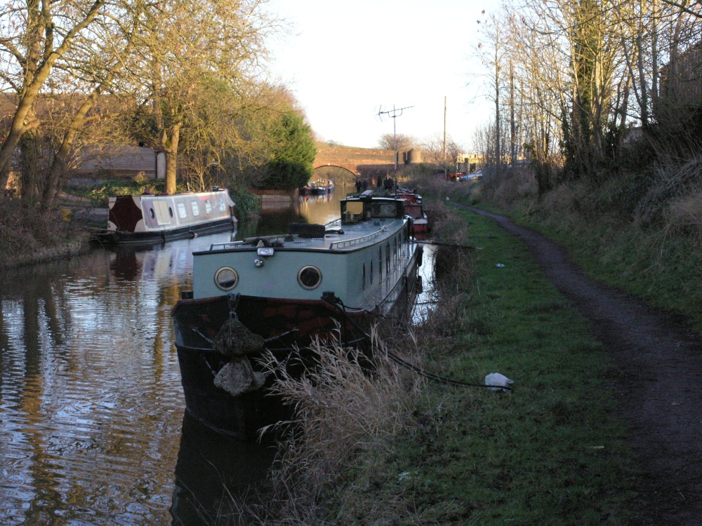 Evening on the Canal at Honey Street