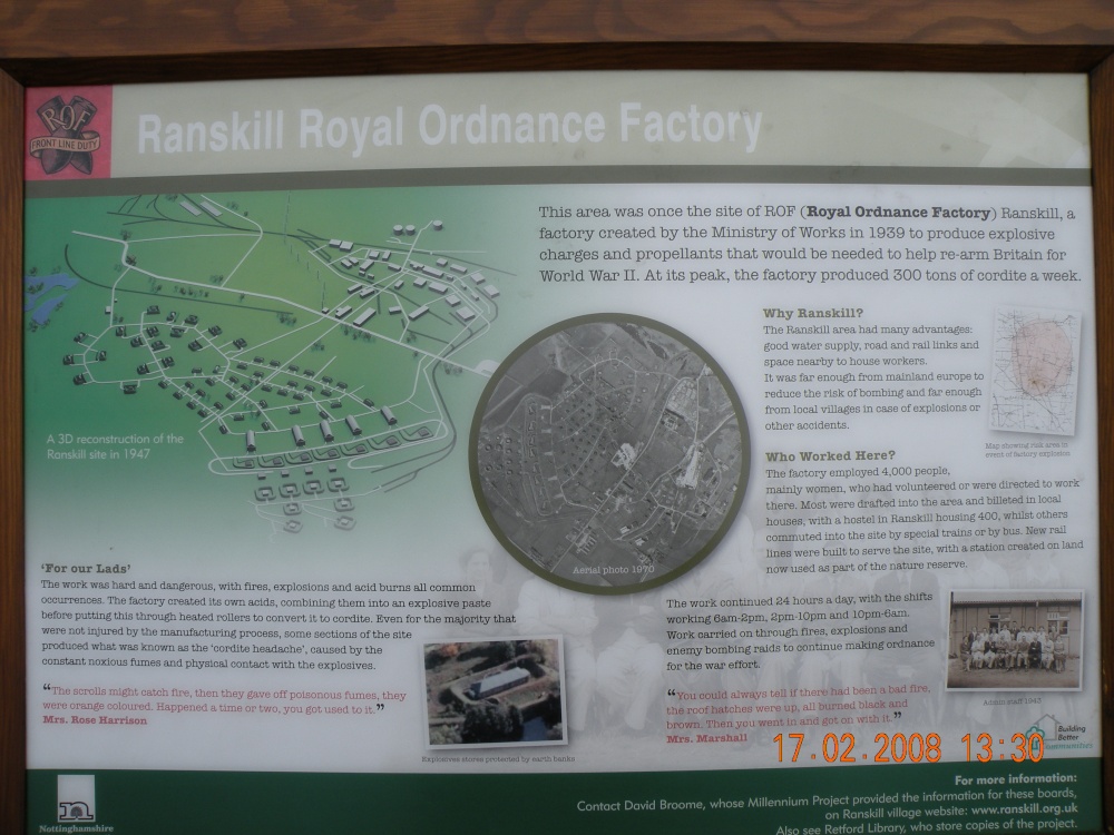 Photograph of Site of Royal Ordnance Factory