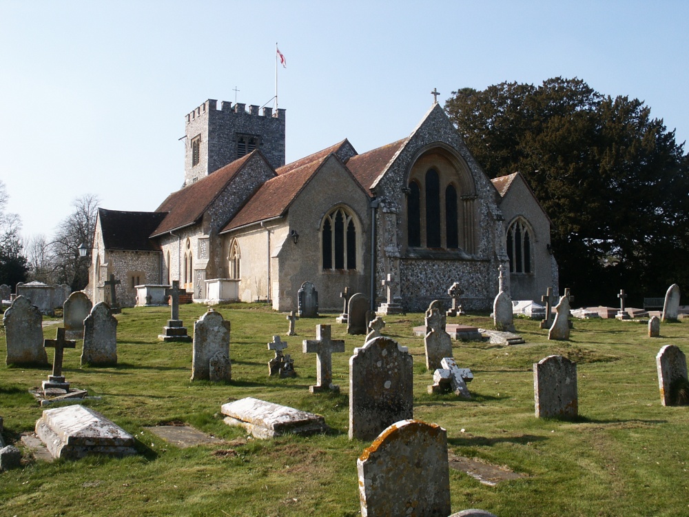 Photograph of Funtington Church near Emsworth, West Sussex