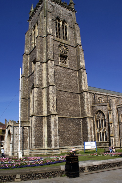 Church tower.