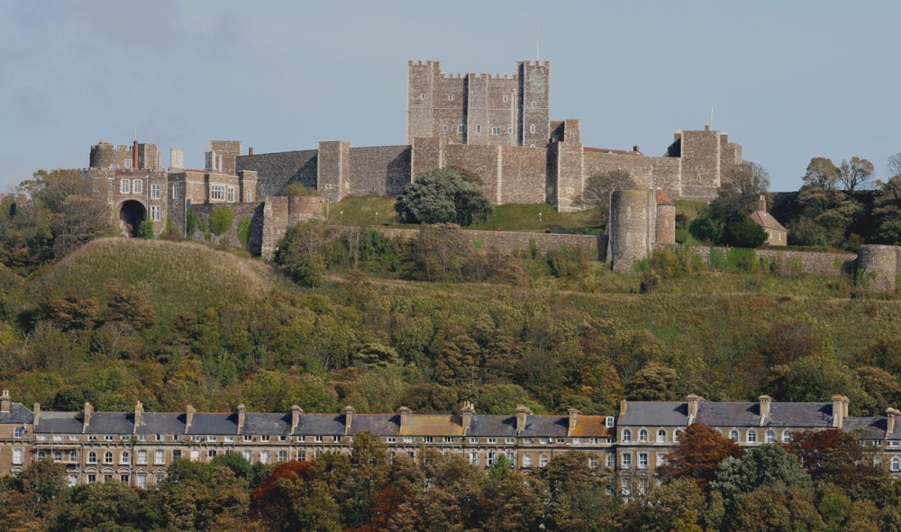 Dover Castle from the East photo by Paul D