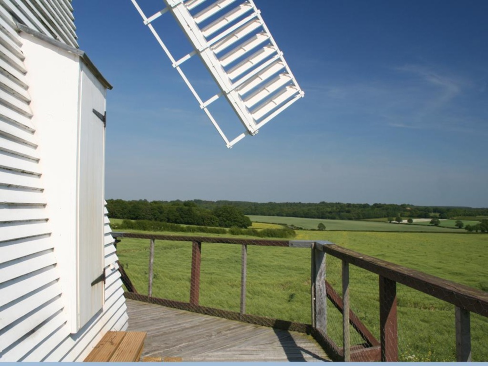 Woodchurch windmill view