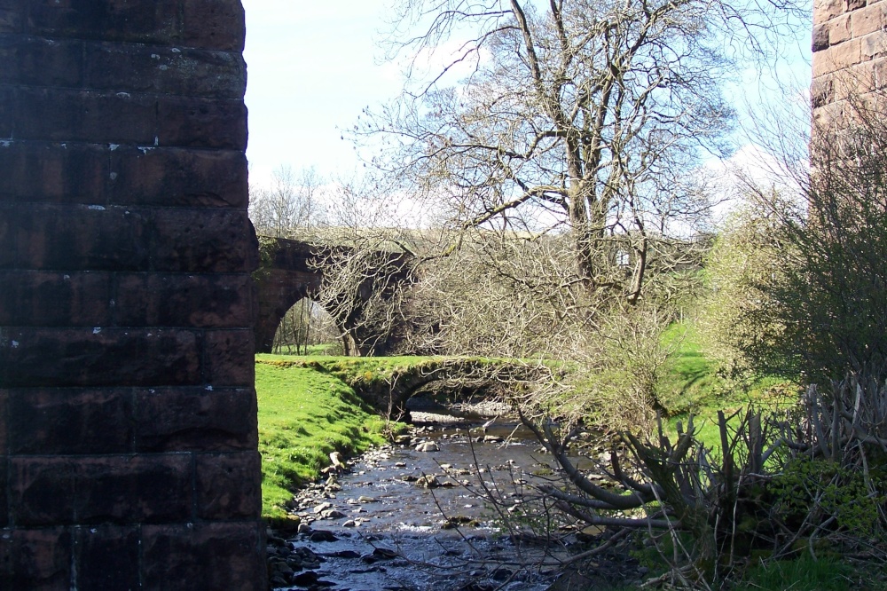 Beckfoot viaduct and two bridges