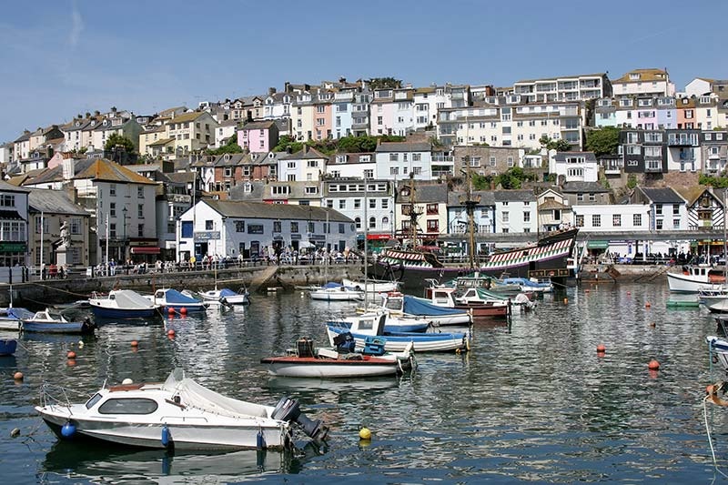 The harbour at Brixham