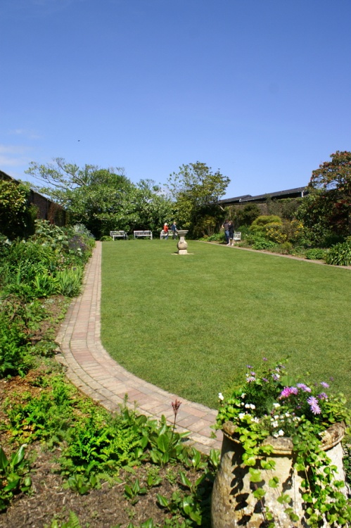 Walled garden.