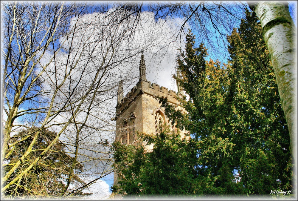 Photograph of St Laurence Church Spire