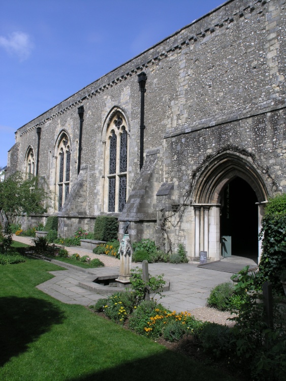 Mediaeval Garden, Winchester Great Hall