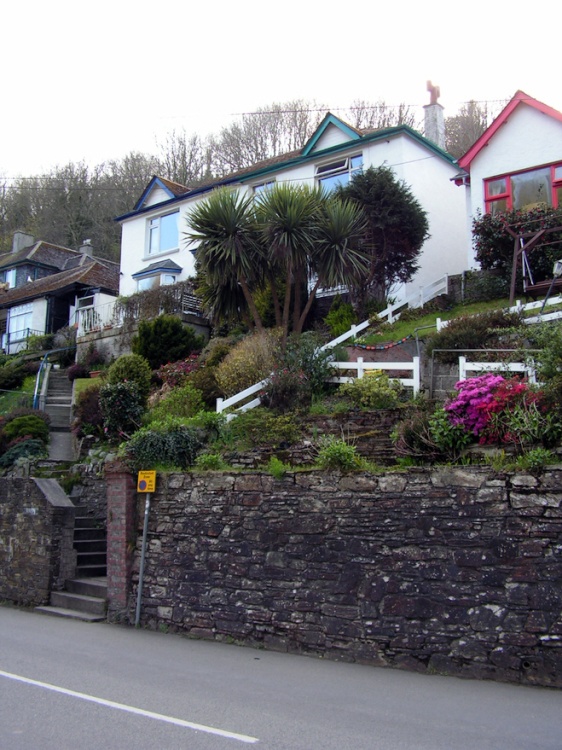 Houses along the road.