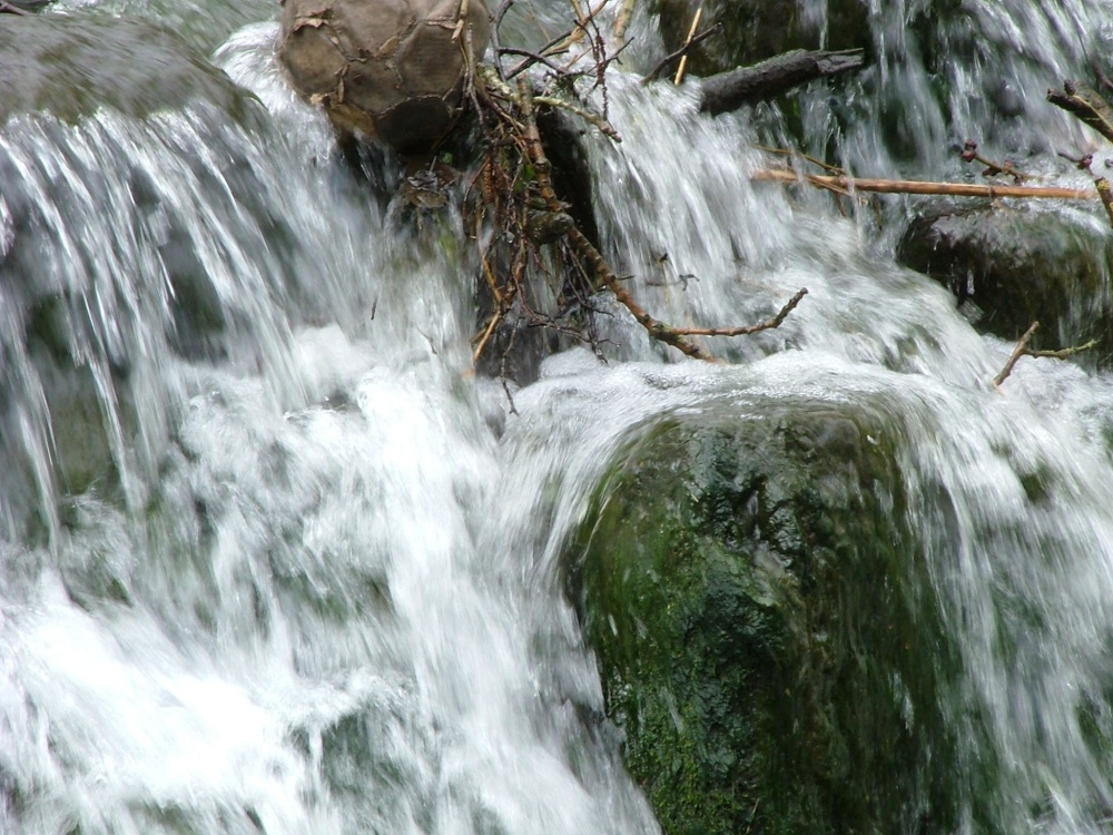 Weir close up