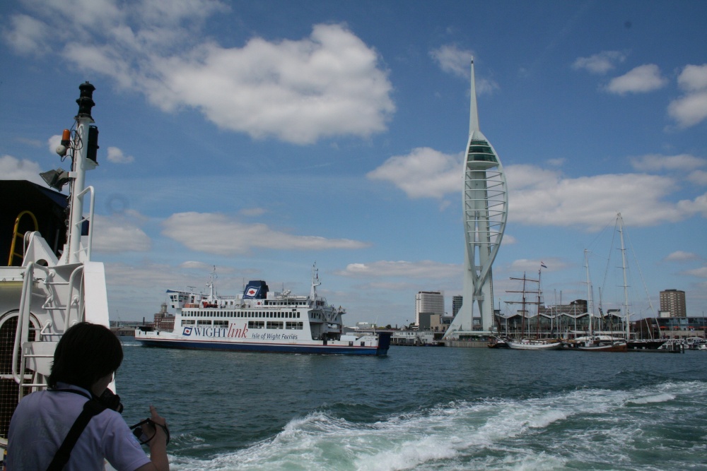 Spinnaker Tower 170 metres tall