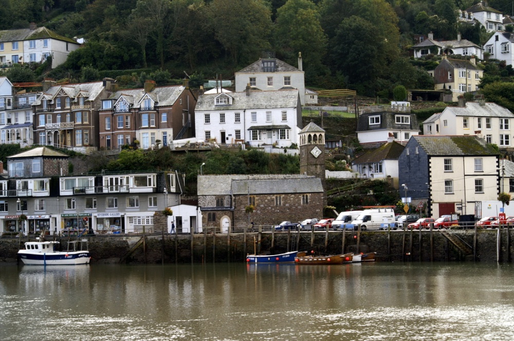 West Looe on a cloudy day.