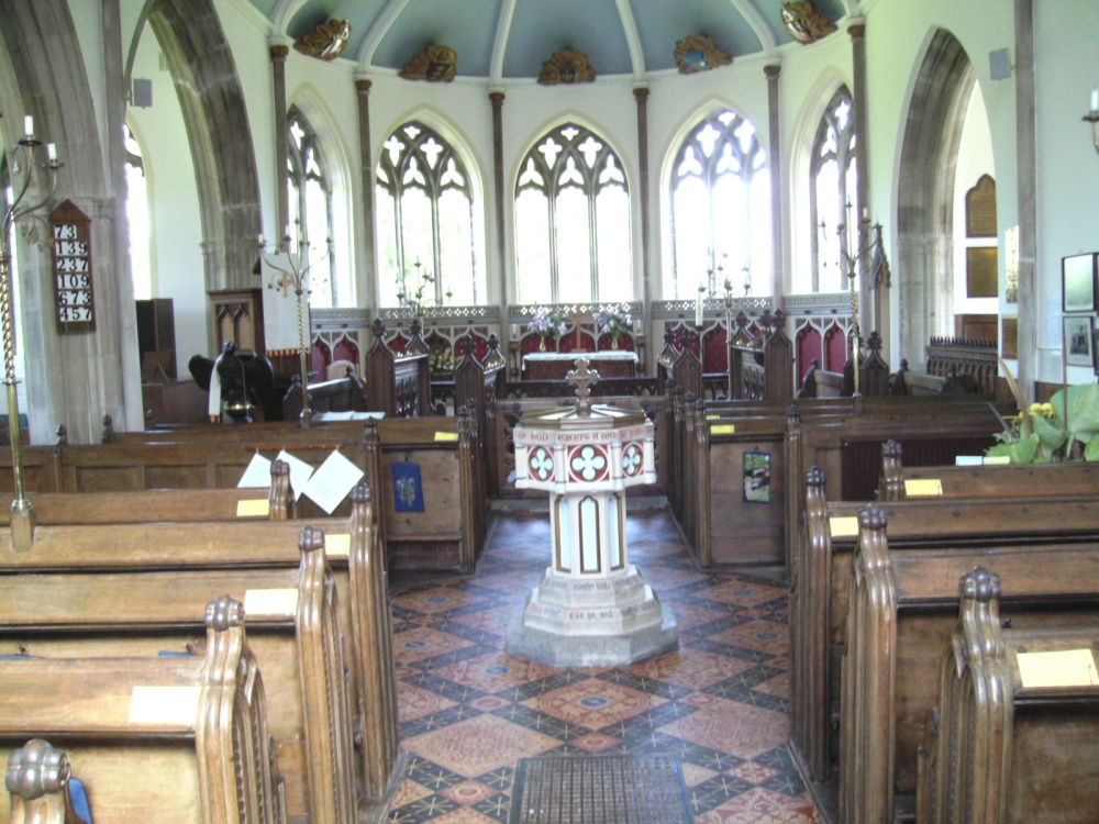 Inside St Nicholas Church