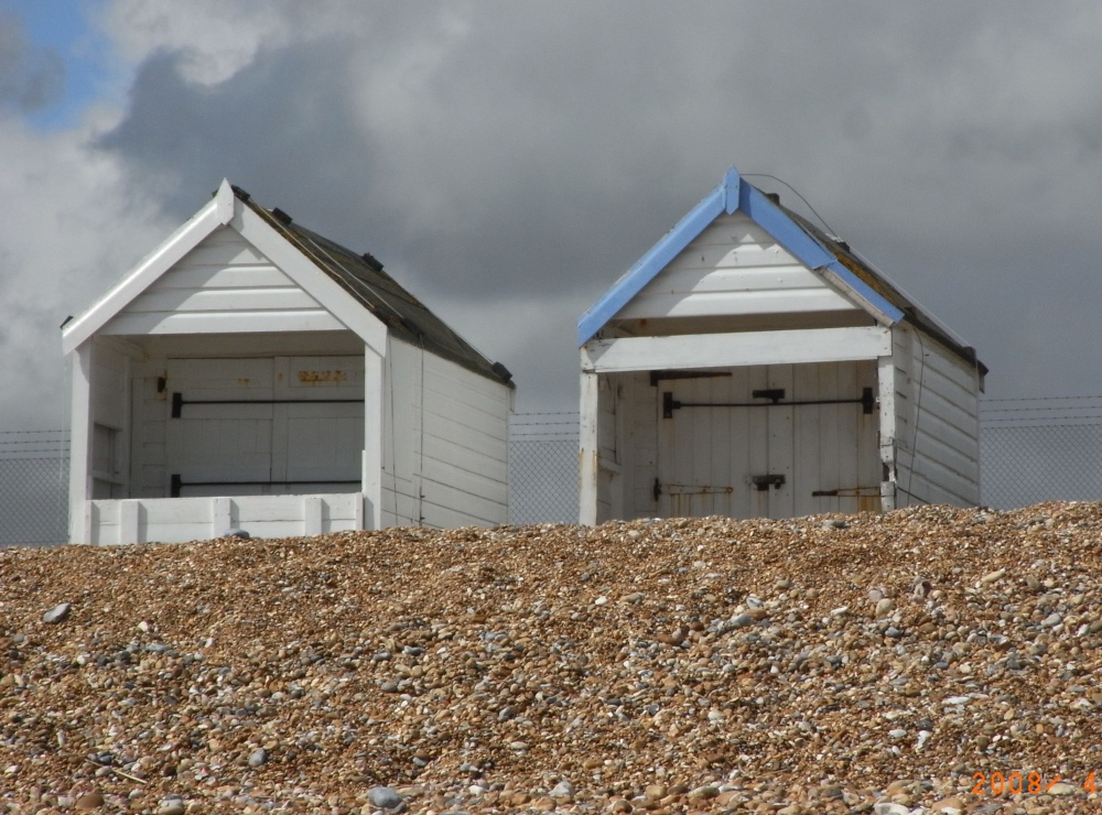 Photograph of Beach huts at Norman's Bay