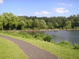 Moses Gate Country Park near Little Lever