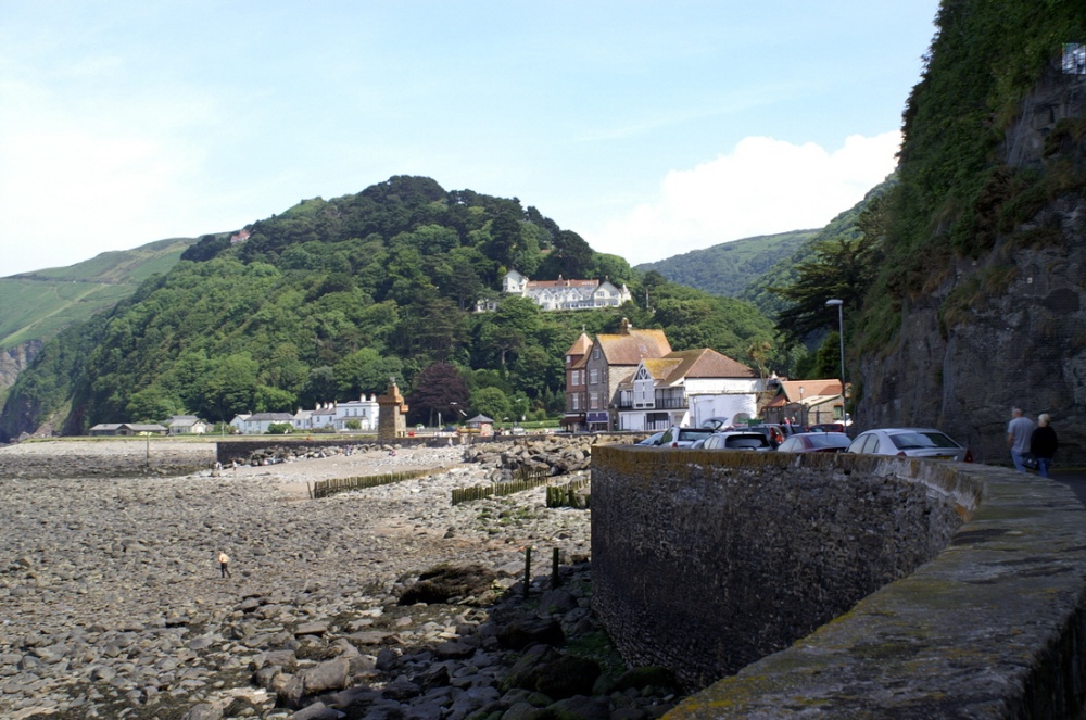 Looking from the car park.