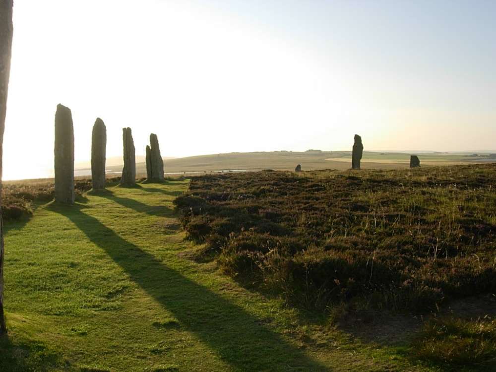 Stones at Brodgar, Stromness photo by Tracey Smallman