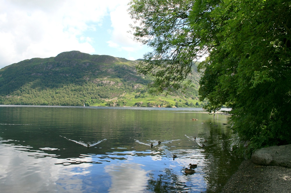 Ullswater at Glencoyne Bay.