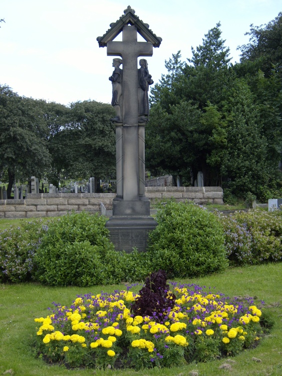The Miners Memorial at Elswick Cemetery