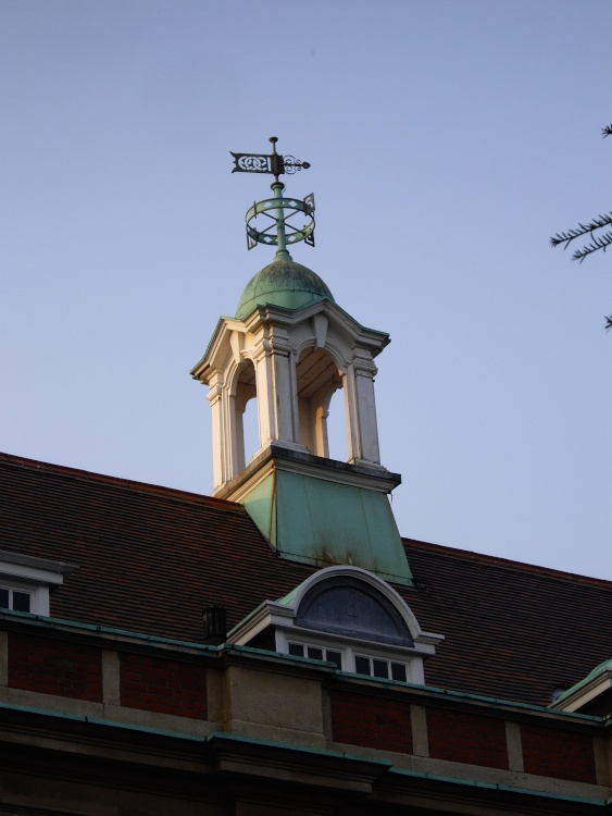 Enfield School roof detail.