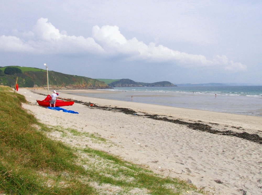 Photograph of Pentewan Beach
