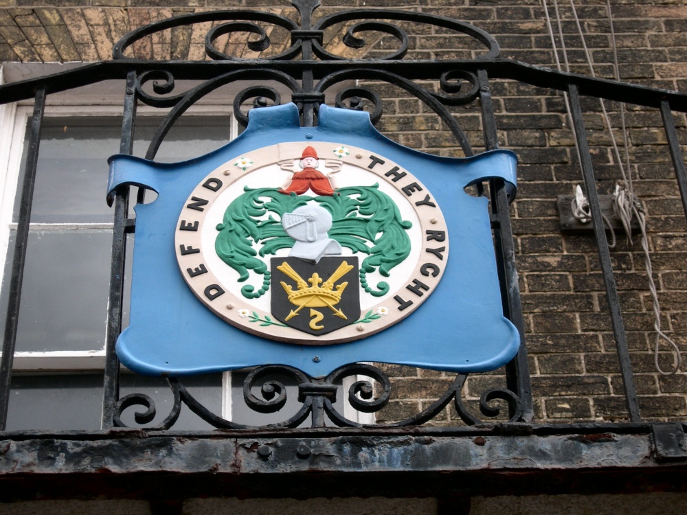 Plaque on the Town Hall