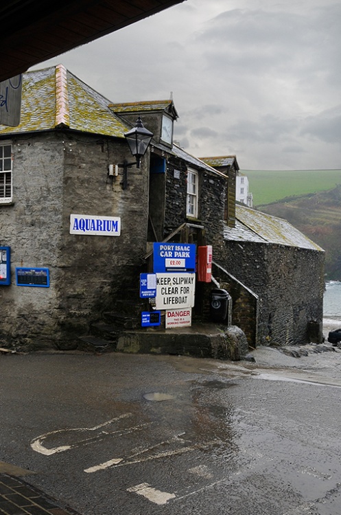 The Harbour in the rain