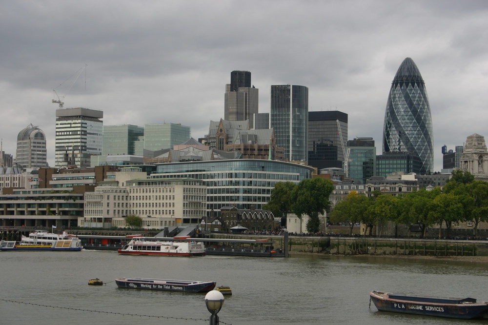 View from the Tower Bridge