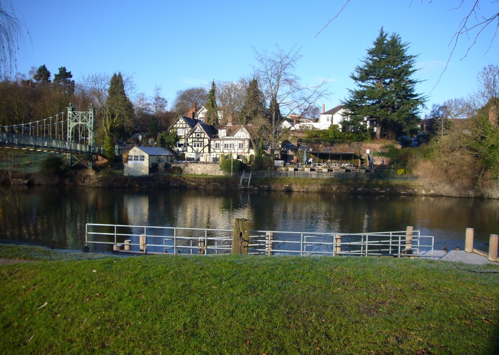 View on the Severn from the park