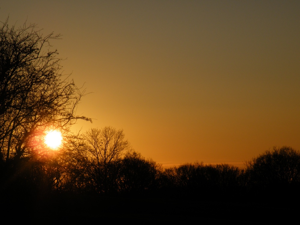 Sunset, Haste Hill