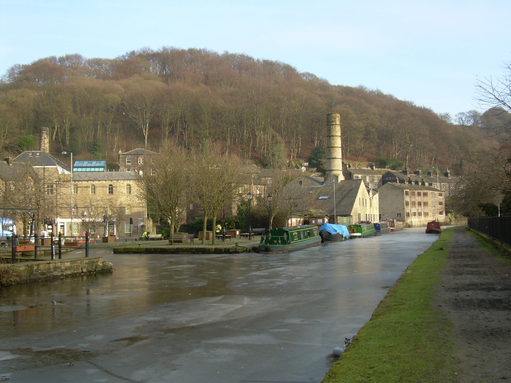 Rochdale Canal at Hebden Bridge