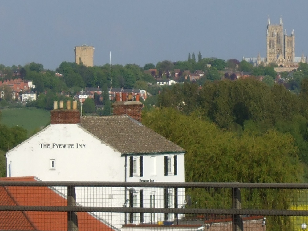 Lincoln from the bypass