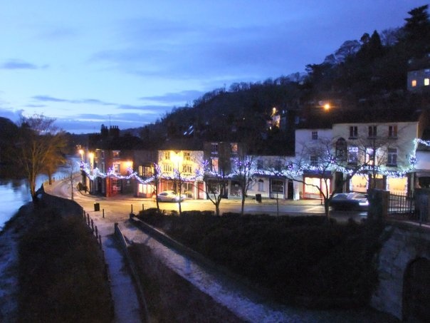 View from the bridge, Christmas Day