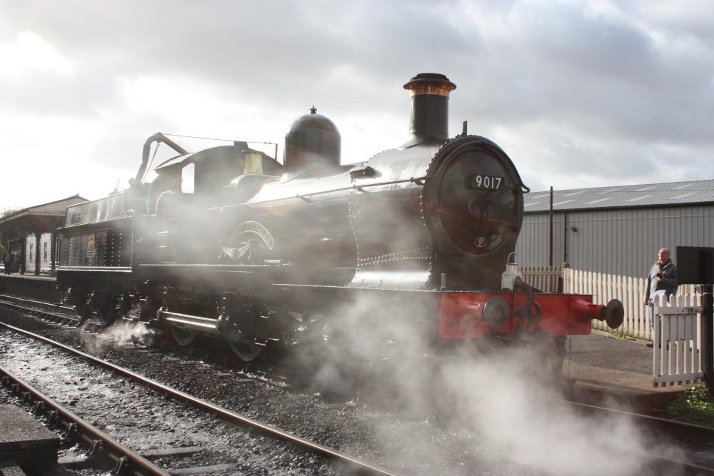 Steam Train photo by Raymond Thurlby