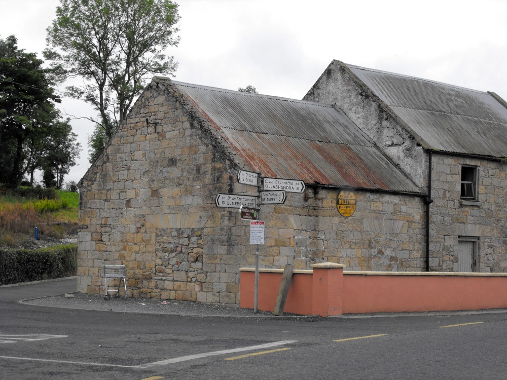 Signpost in Milltown