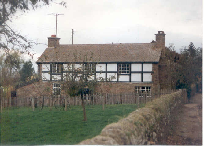 Photograph of Mansell Gamage, half timbered cottage