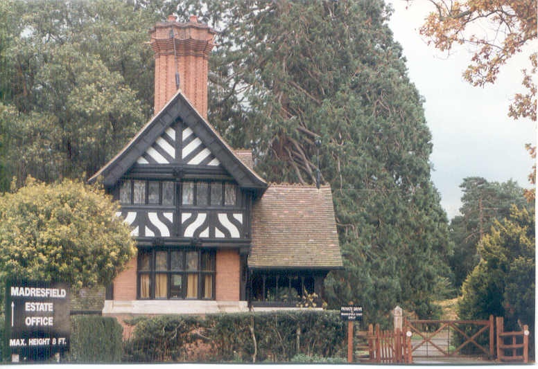 Photograph of North Lodge, Madresfield Court 1996