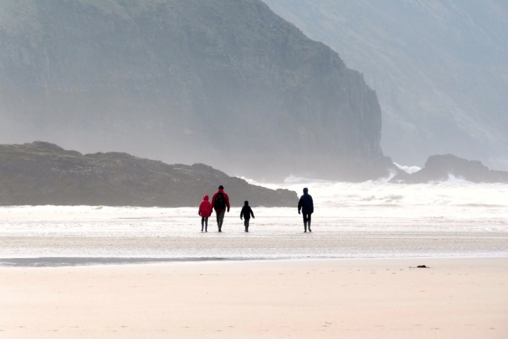 Perranporth in February