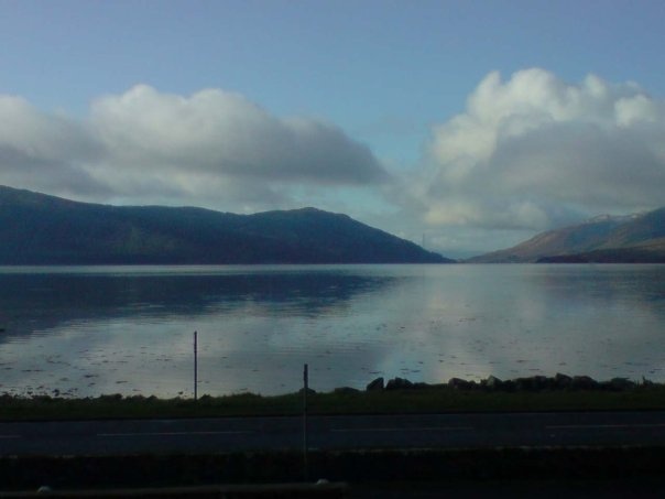 Photograph of Loch Alsh towards Skye