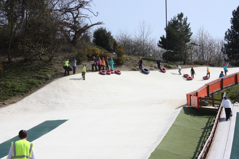 Ski slopes in Norwich