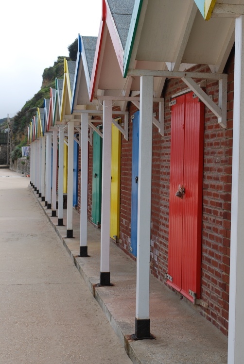 Beach huts