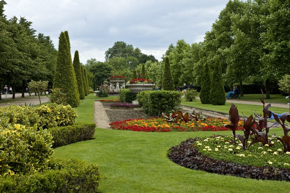 The Italian Garden, Regent's Park, London