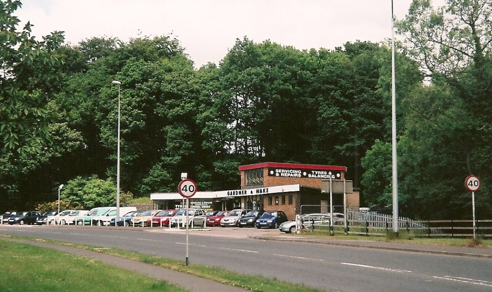 Photograph of The Garage at Rowlands Gill